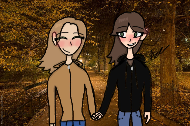 Me and my mom! :) - created by ⋆♱✮ 𝖆𝖈𝖊 ✮♱⋆ with paint