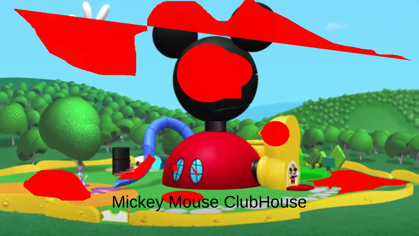Mickey B - dibuat oleh MinecraftBakingcake dengan paint