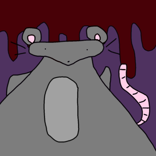 Murder Rat - created by Maddie with paint