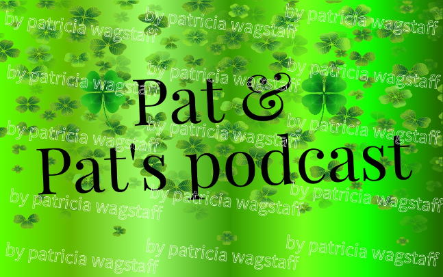 my dad and i are making a podcast i designed this - créé par Patricia Wagstaff avec paint