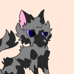 My first time actually drawing Ashfur  sumo work created by 