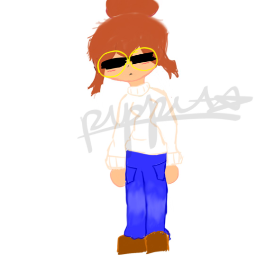 my teacher - creado por Puppet_Star con paint