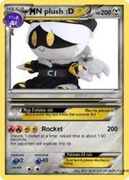 N Pokémon Card - สร้างโดย N☠ ด้วย paint