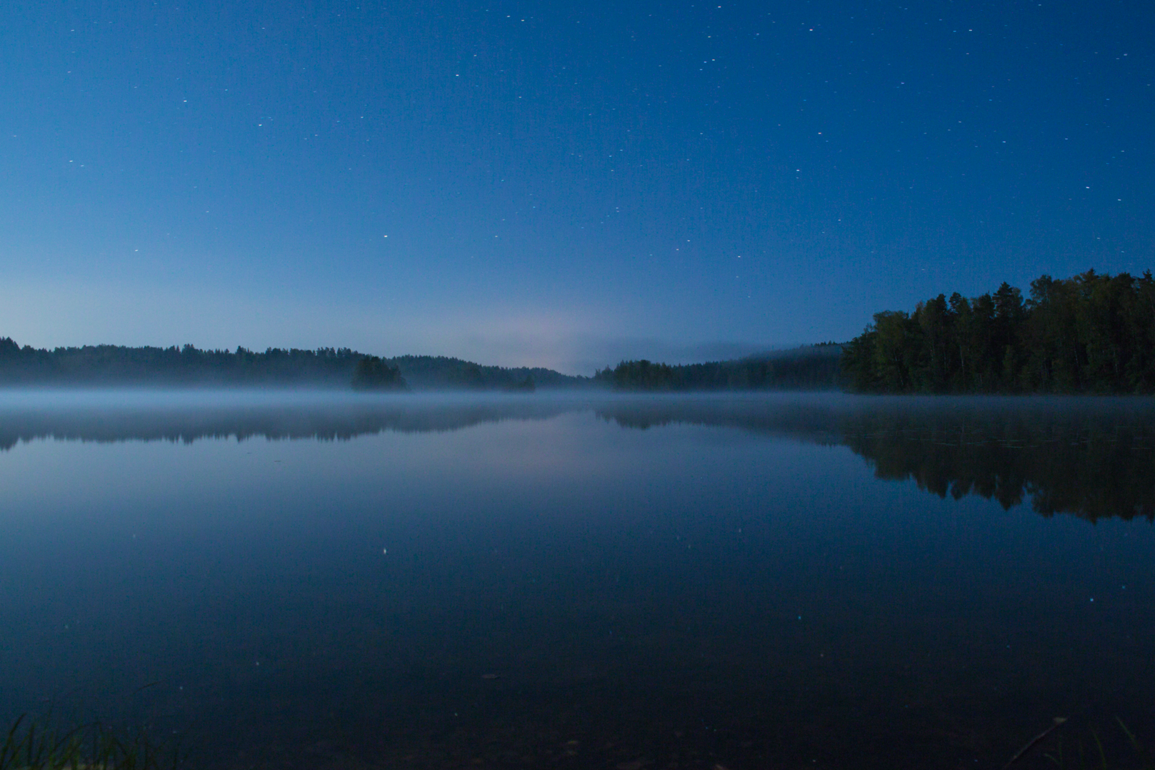 Night Lake - создано Joel Hypen с photo