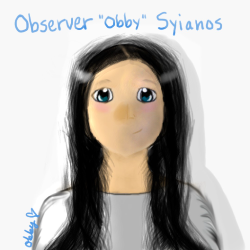 Observer &quot;Obby&quot; Syianos - créé par Observer Syianos avec paint