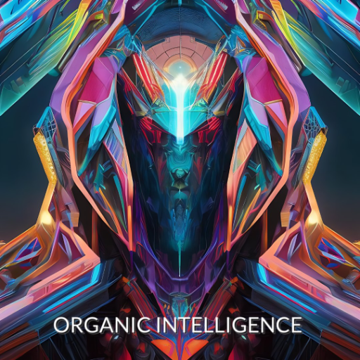 Organic Intelligence - created by Miika Kuisma with paint