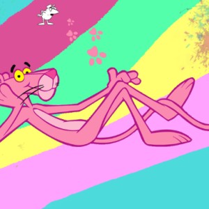 Pink Panther  sumo work created by 