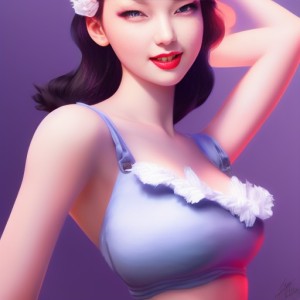 pinup  sumo work created by 
