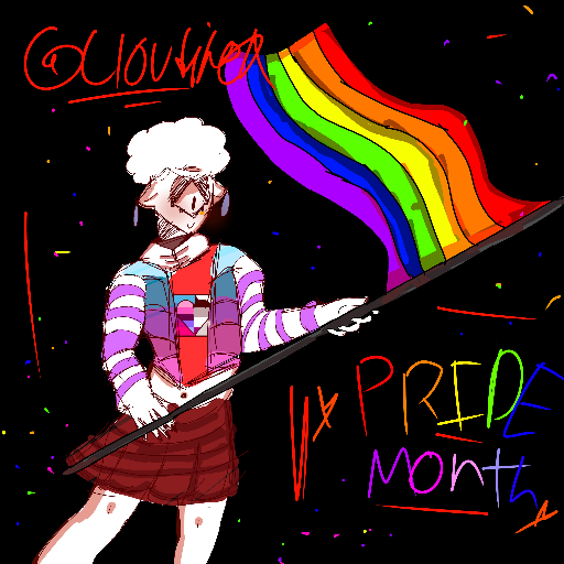 #PrideChallengeCoco_Berri_(Cloudinex) - được tạo bởi 👻₱₳₲Ɇ₦Ø₮₣ØɄ₦Đ👻 với paint