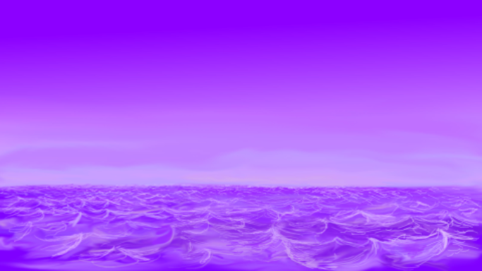 Purple Sea - created by Richard Delwiche with paint