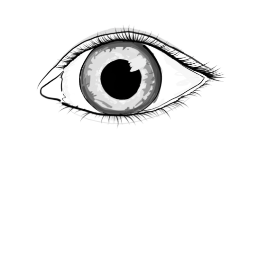 Quick drawing of an eye :) - created by A hat with paint