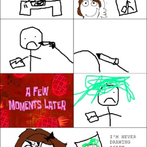 Rage Comic  sumo work created by 