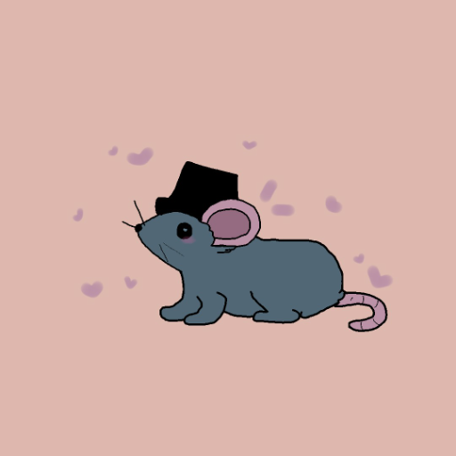 Rat - created by Maddie with paint