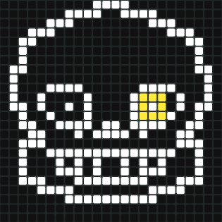 Sans - dicipta oleh Knytemaire dengan pixel
