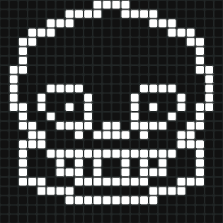 Sans - skapad av Knytemaire med pixel