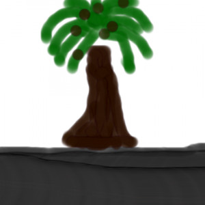 Sophia palm tree  sumo work created by 