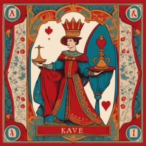 &quot;Spanish&quot; Playing card... Knave of cups?  sumo work created by 