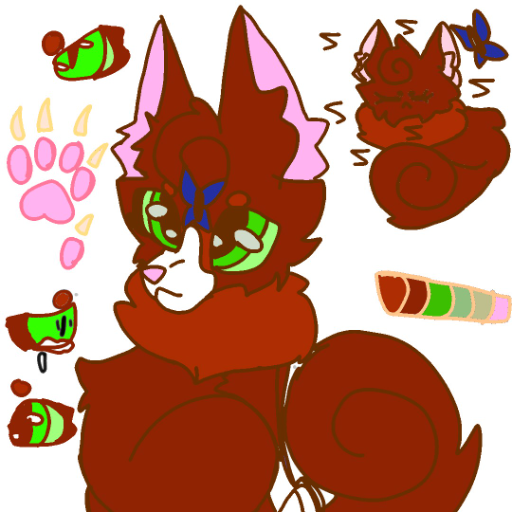 Squirrelflight - created by SandPaw and dustPaw with paint