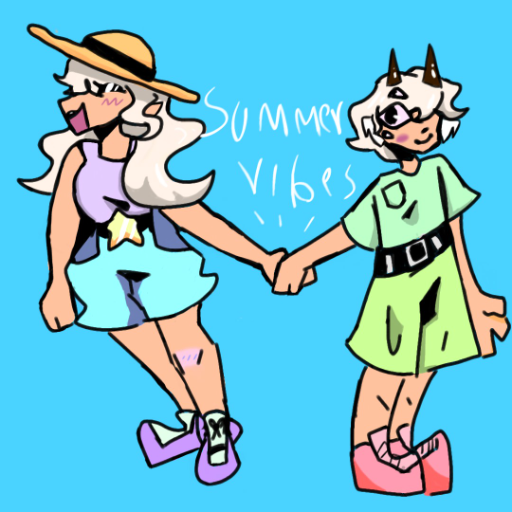 SummerVibes - created by Lavender__fox with paint