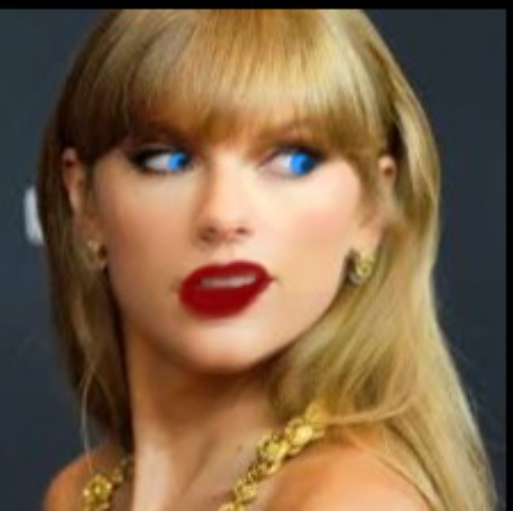 taylor swift - nilikha ni Alexis Cain gamit ang paint