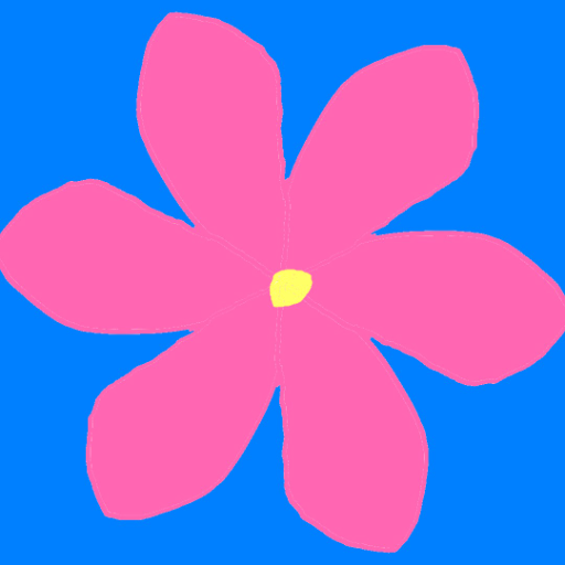The Flower In The Sky - created by sourgummyworms5903 with paint