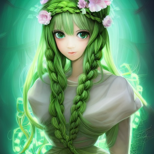 the_green_princess - created by Apocalypse_now with paint