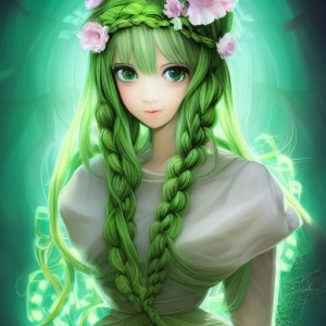 the_green_princess  sumo work created by 