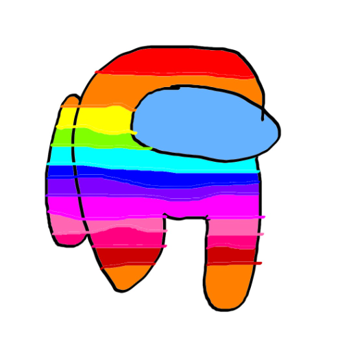 The Rainbow Among Us - ایجاد شده توسط sourgummyworms5903 با paint