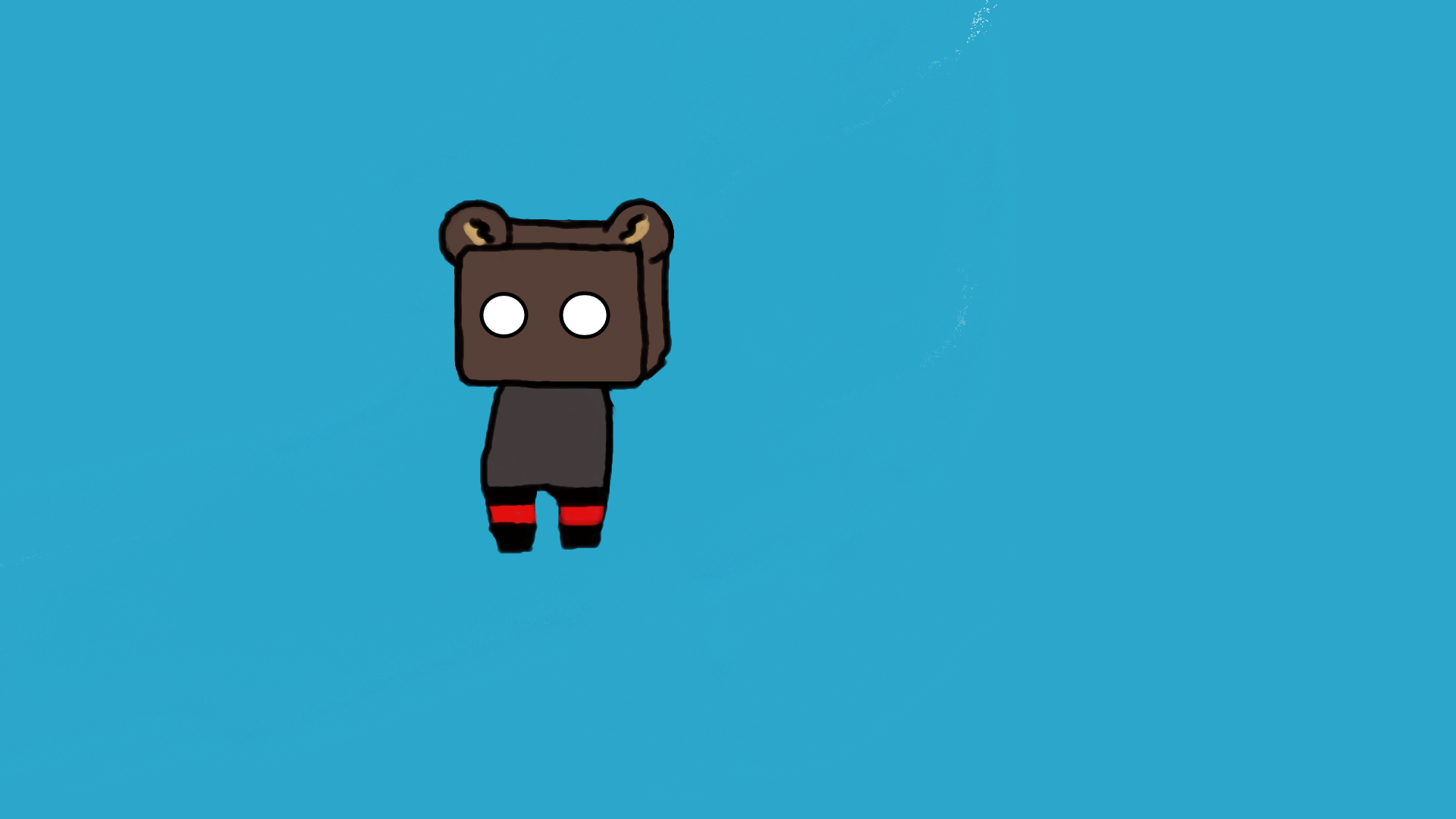 This is Bear-box (OC) - nilikha ni Emily Henderson gamit ang paint