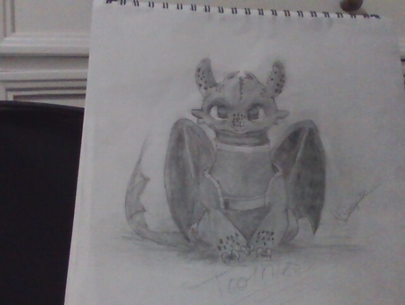 TOOTHLESS!! - created by Lonlykim with paint