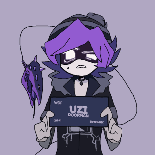 Uzi - created by Maddie with paint