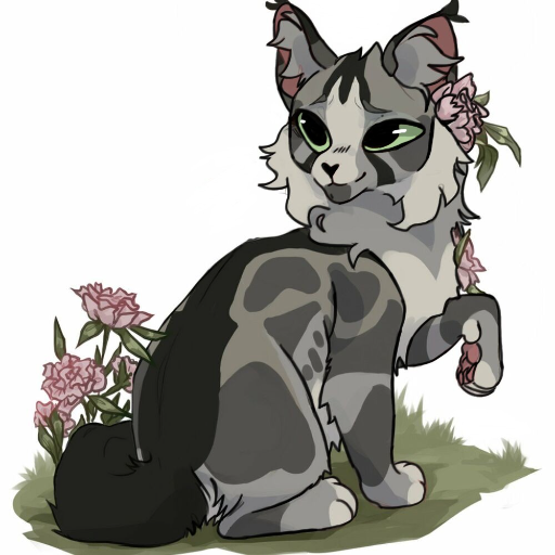 warrior cat oc - created by Karma_The Assassin with paint