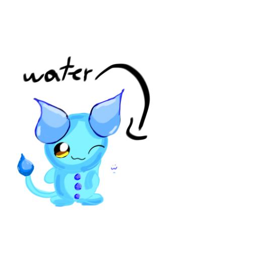 Water type 2nd evo - created by ✨🎉maple_kit🎉✨ with paint