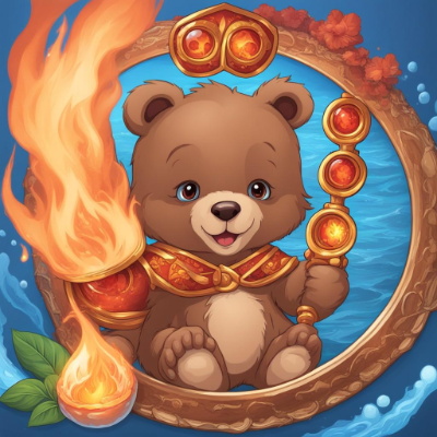 Wise bear (master of windaflame)  sumo work created by 