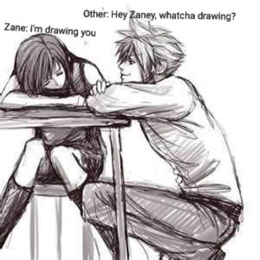 zane flirting- 0-0 - created by Zaneymarie with paint